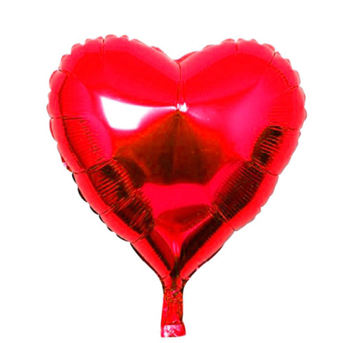 Corazón Metálico Rojo