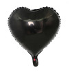Corazón Metálico Negro