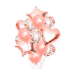 Bouquet De 14 Globos Rosado Oro