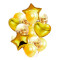Bouquet De 14 Globos Dorado