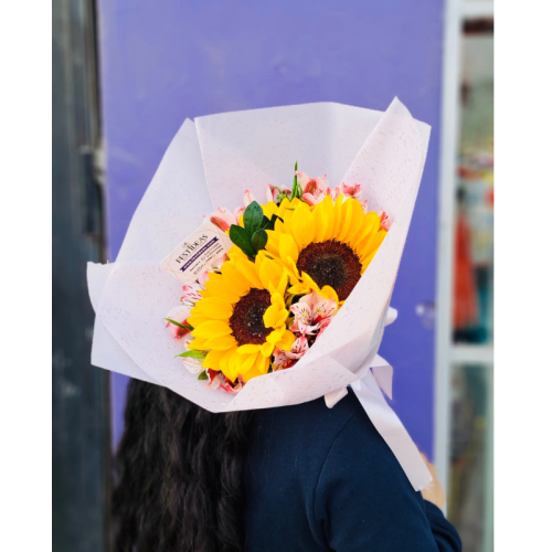 Ramo encanto girasoles