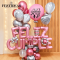 Decoración de Globos Feliz Cumpleaños